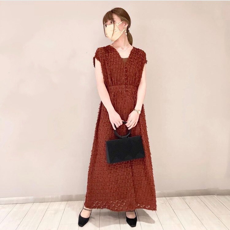 Kaene ジャガードワンピース Grand Front Osaka Shops Restaurants