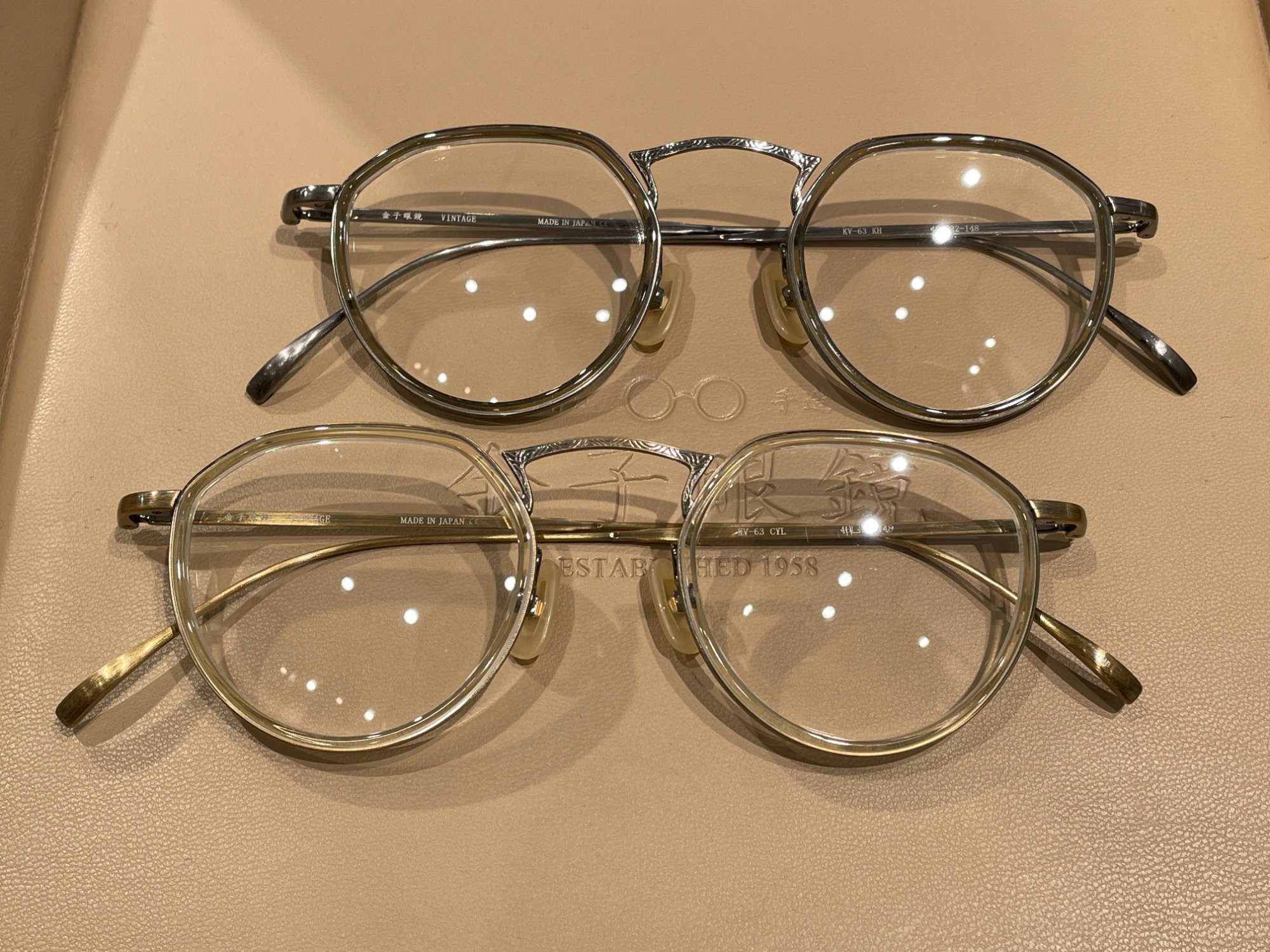 金子眼鏡 kv63 ピュアチタン