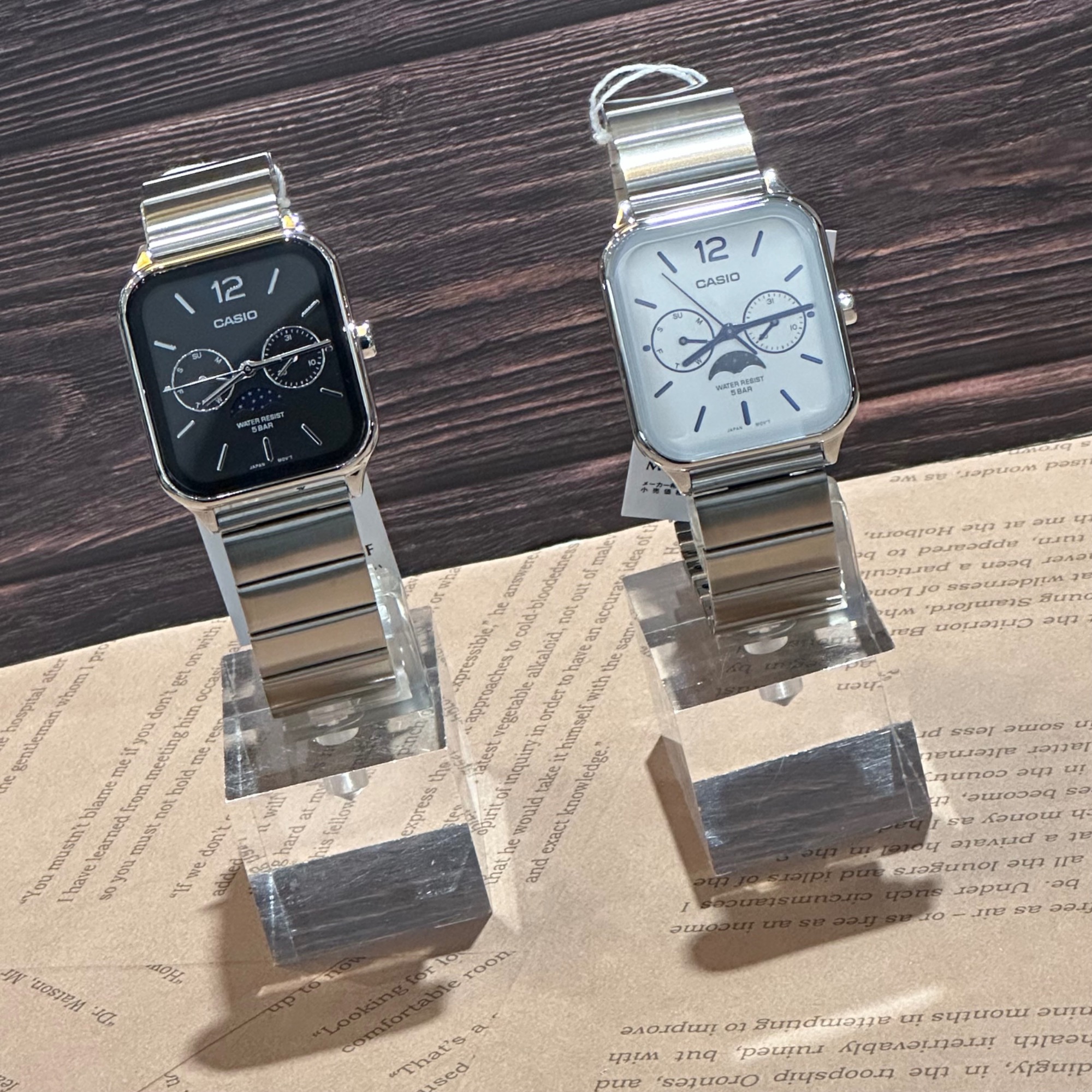 カシオ　ムーンフェイズ CASIO】10月発売！ムーンフェイズウォッチをご紹介いたします