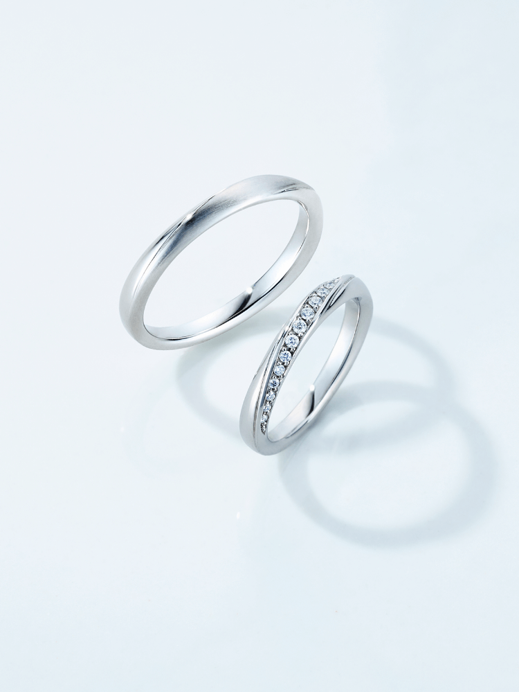 ４℃ Aqua Loop ペア（厚さ約1.8mm、幅約2.5mm）