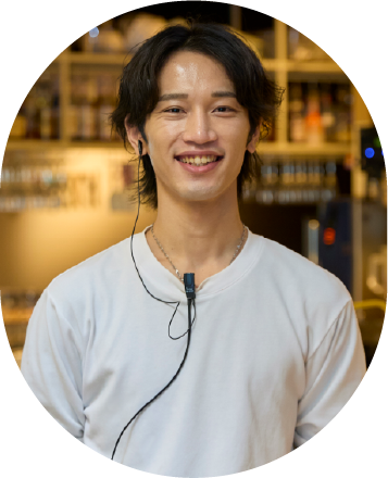 北館6F「NORTH tRunk」で働くタキガワさん