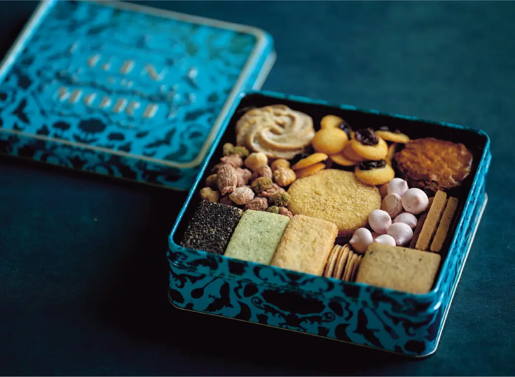 パティスリー GIN NO MORIのクッキー缶