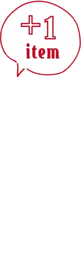 +1item シーンレスに使えるシンプルデザイン