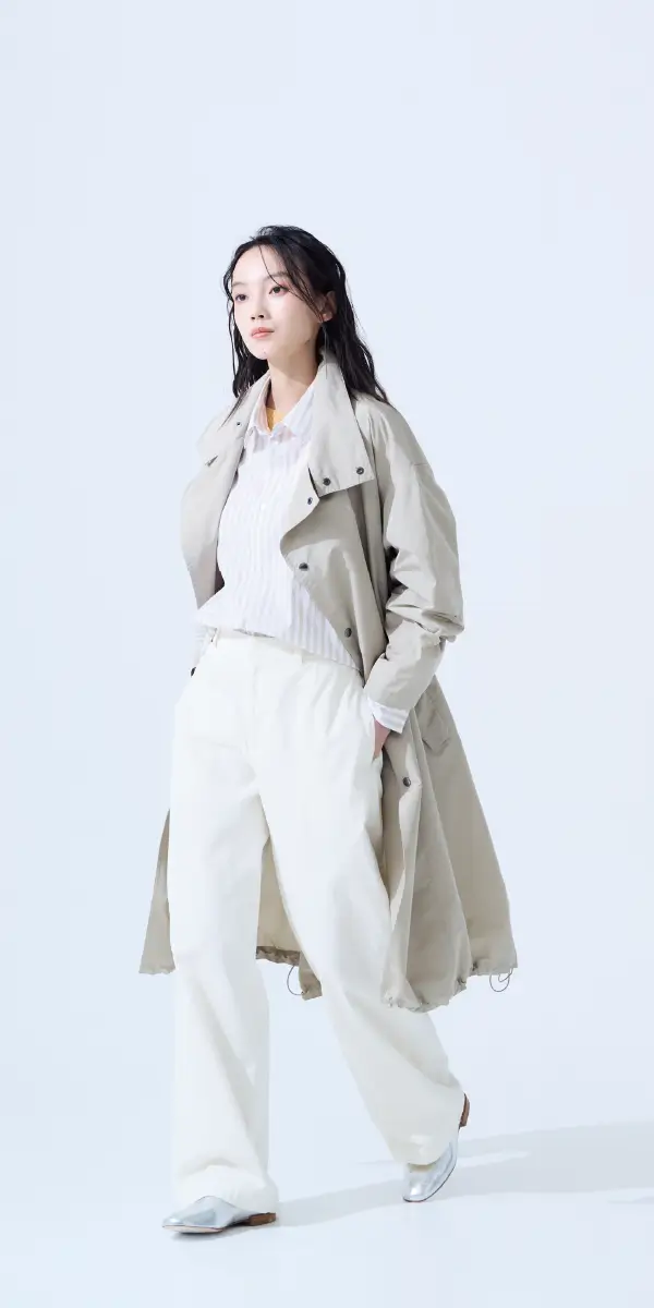 質感の違いでメリハリを効かせて