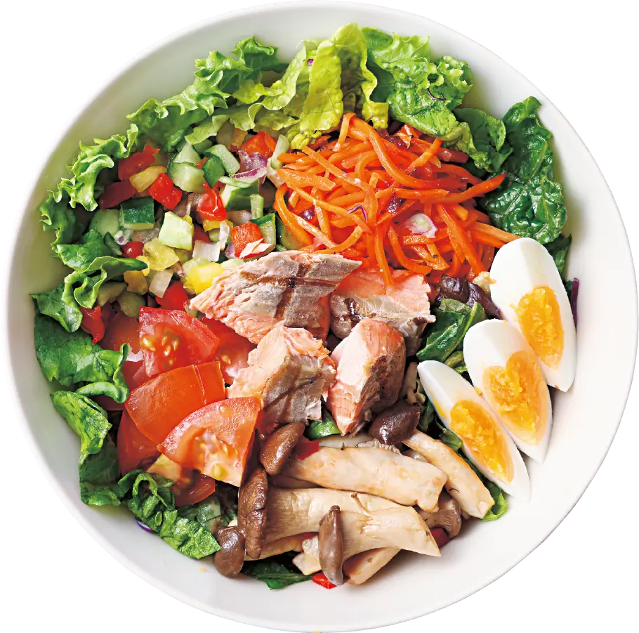 日本の風土を感じるサラダ専門店