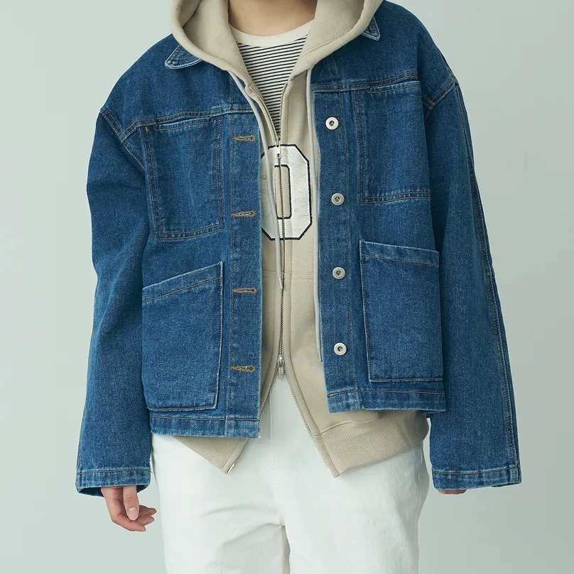 デニムカバーオール エルマール