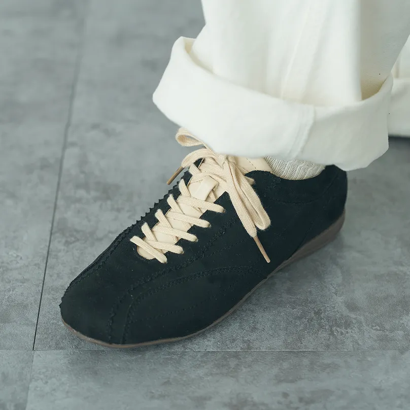 フェイクスウェードスニーカー エルマール