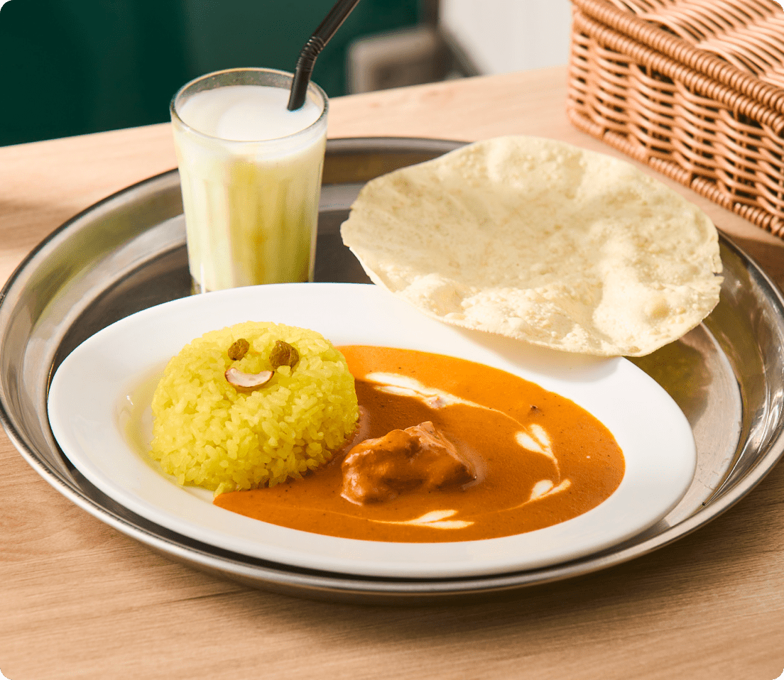 キッズカレープレート