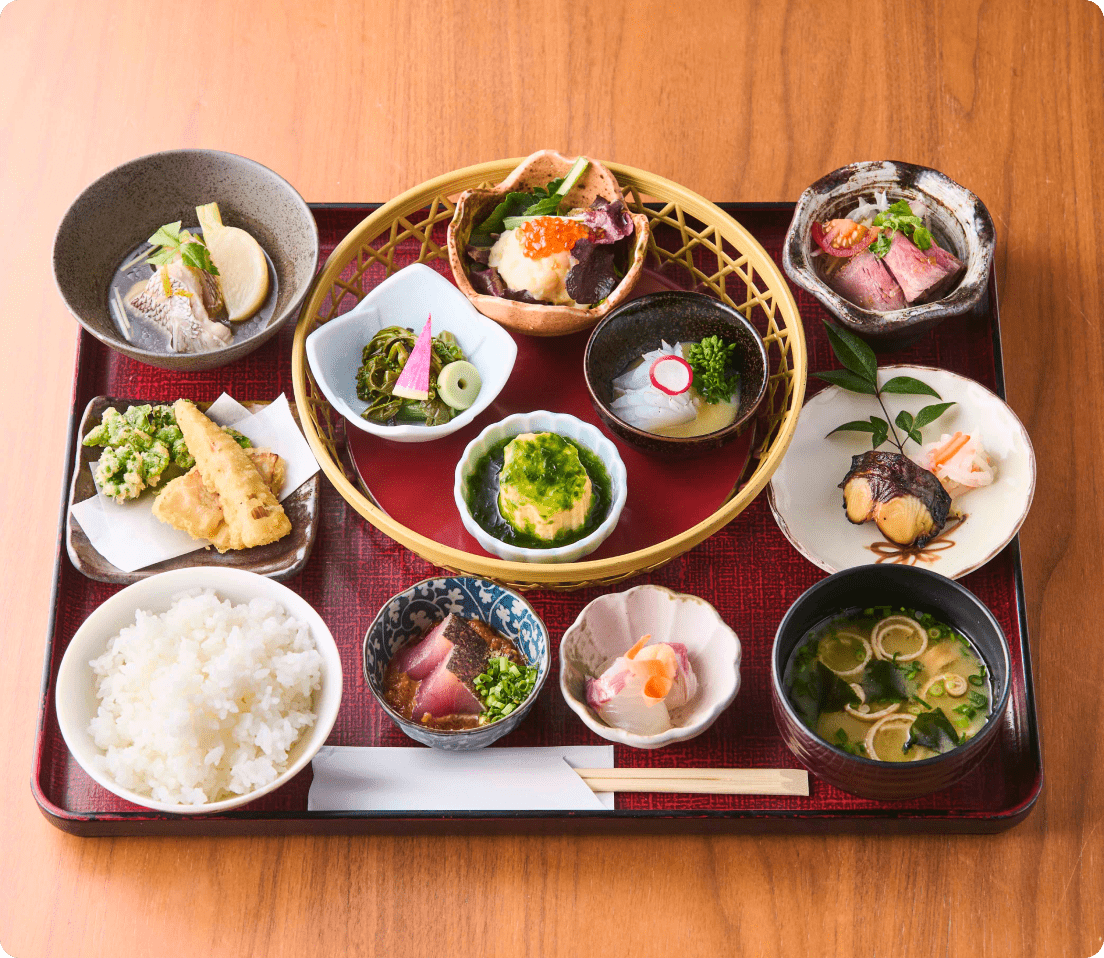 〈ランチ限定〉春の彩り御膳