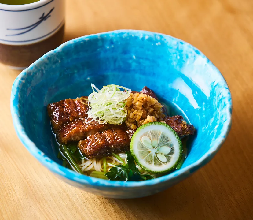 一口鰻素麺