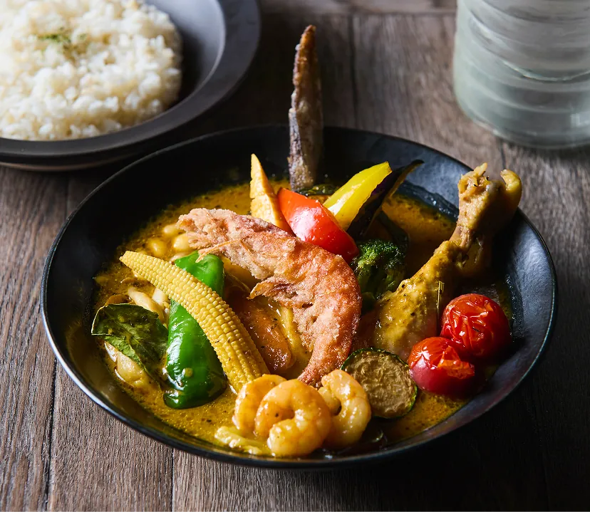 タイハーブ香るエスニックスープカレー