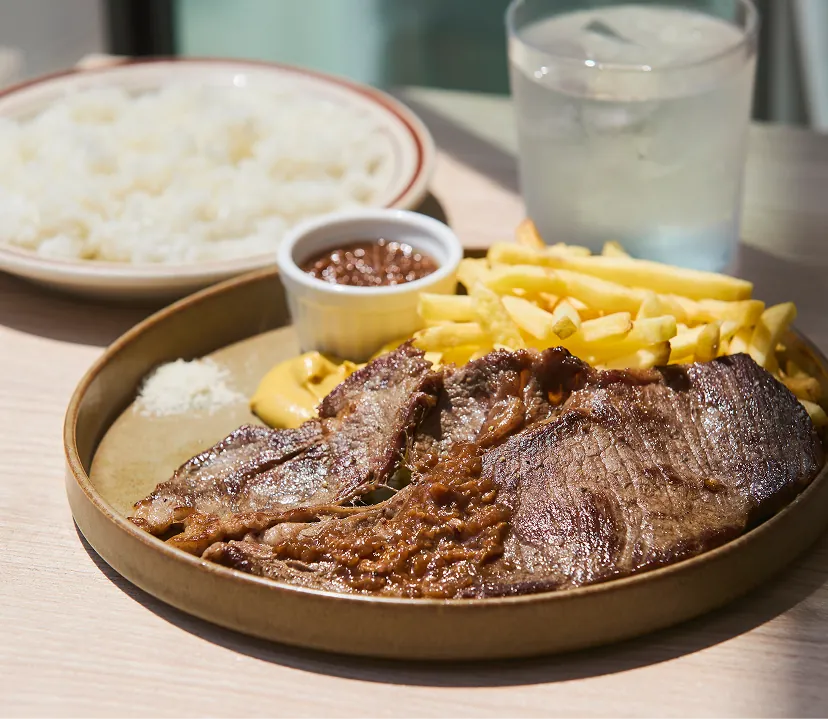 〈ランチ限定〉オーシャンビーフステーキランチ