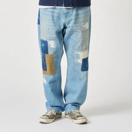 《RESTORE COLLECTION》DENIM PANTS ”REPAIR CUSTOM”