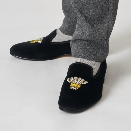 ベルベットシューズ