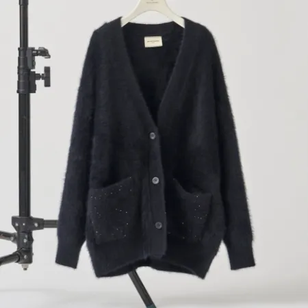 フォックスカシミヤカーディガン