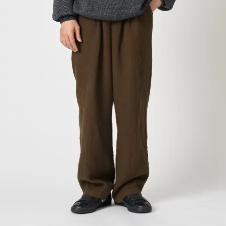 起毛リネントラウザーズ