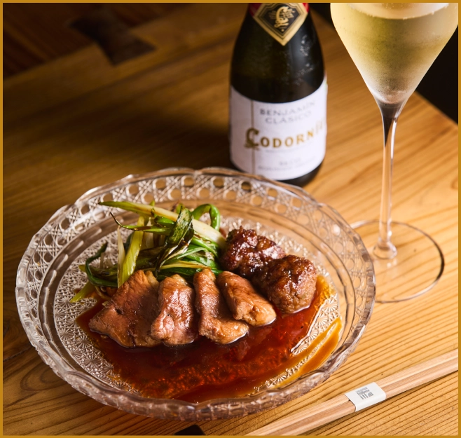 河内鴨 蕎麦　スタンド 藤乃